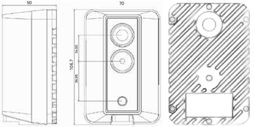 Product dimensions