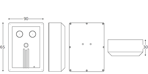 Product dimensions