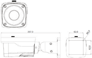 Product dimensions